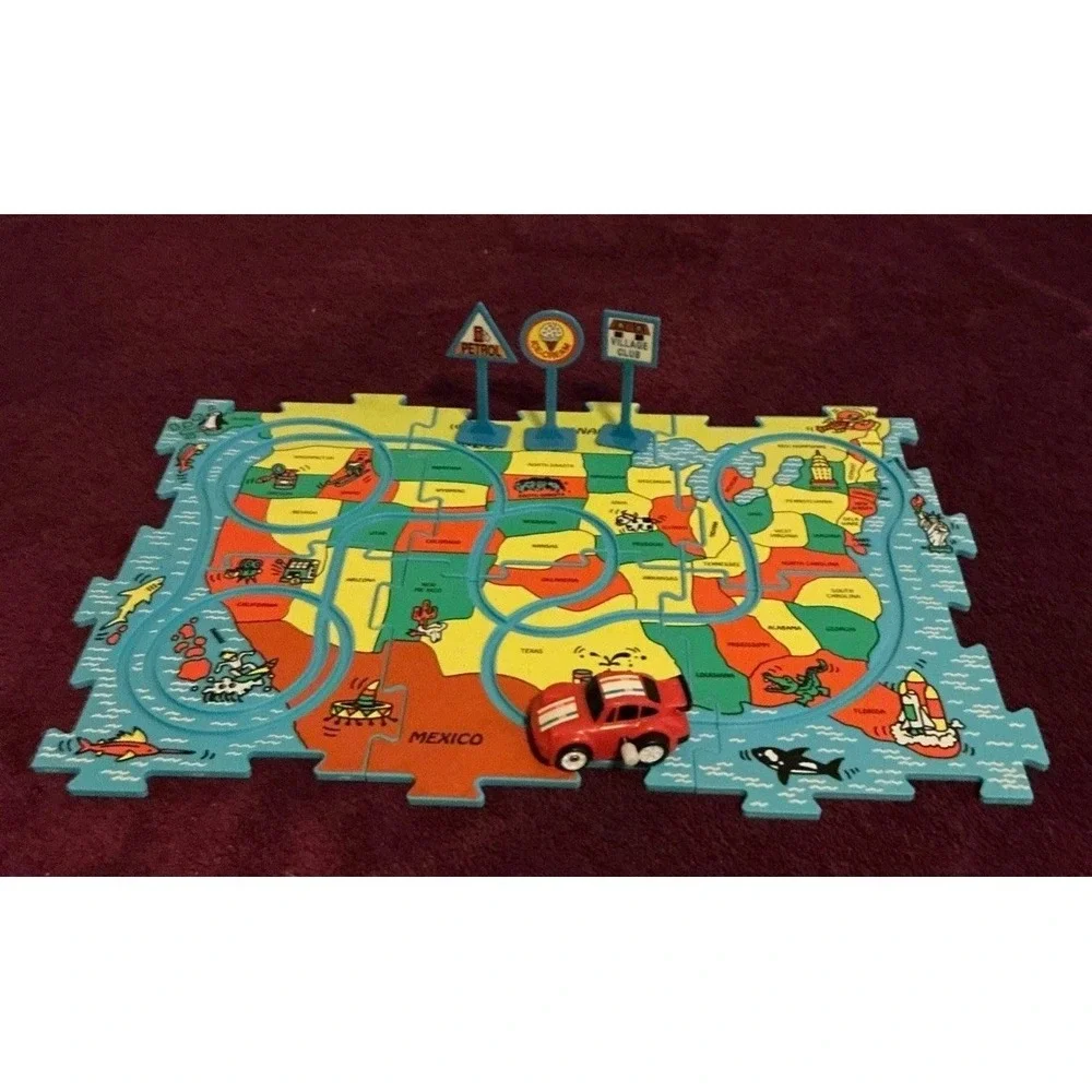 Plas-Toy vtg puzzle